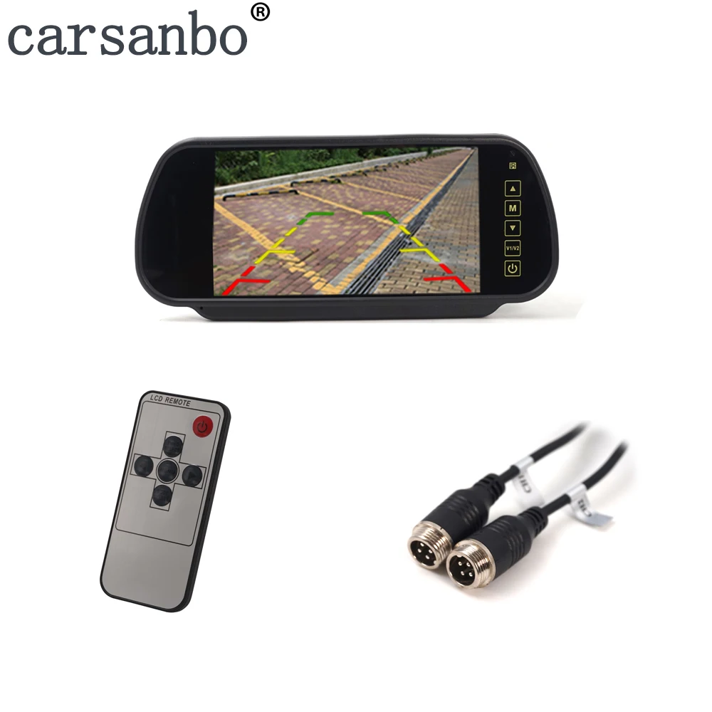 Car Brake Light Backup Camera For 2010- Nissan NV200 Rear View Reversing Camera with 7 Inch Rearview Mirror Monitor Optional