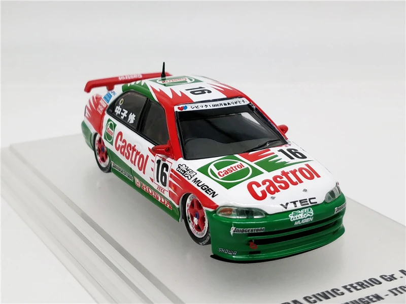 INNO 1: 64 Ferio Gr. A#16 кастрол MUGEN сплав игрушка автомобиль игрушки для детей литая под давлением модель автомобиля подарок на день рождения