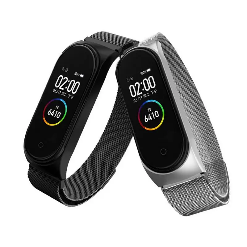 1 шт для Xiaomi Mi Band 3 4 ремешок для fitbit Смарт аксессуары для Xiaomi Mi band 3 4 сменный ремешок для смарт-часов