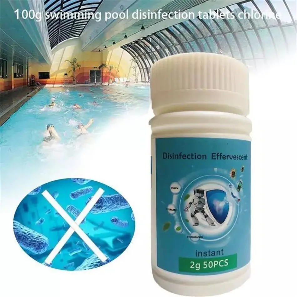 

50Pcs tablets Swimming Pool Cleaning Tablet - HIGH QUALITY Magic Cleaning Tool