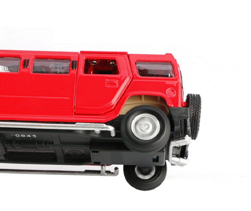 Kopen Hoge simulatie 132 legering hummer limousine metalen diecast auto model trek flashing musical kinderen speelgoed voertuigen gratis verzending