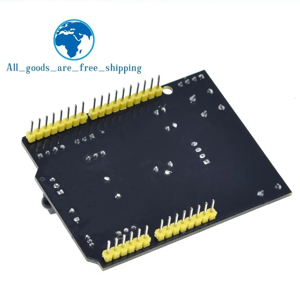 DHT11 LM35 датчик температуры и влажности Многофункциональный Плата расширения адаптер для Arduino UNO R3 RGB светодиодный ИК-приемник зуммер IEC