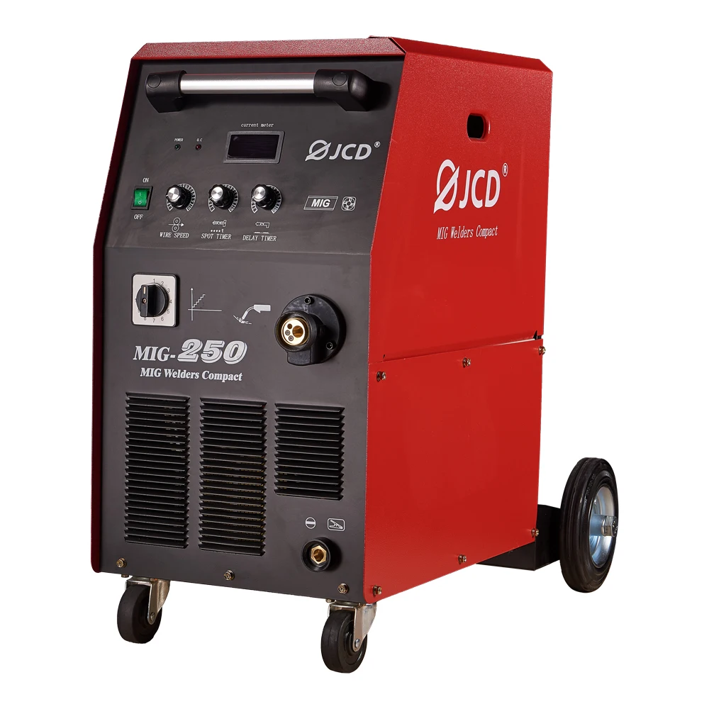 

JCD MIG 250 Industrial Grade Dual-purpose LCD Welding IGBT Smart MMA DC Inverter Welding Machine Suitable for Beginners