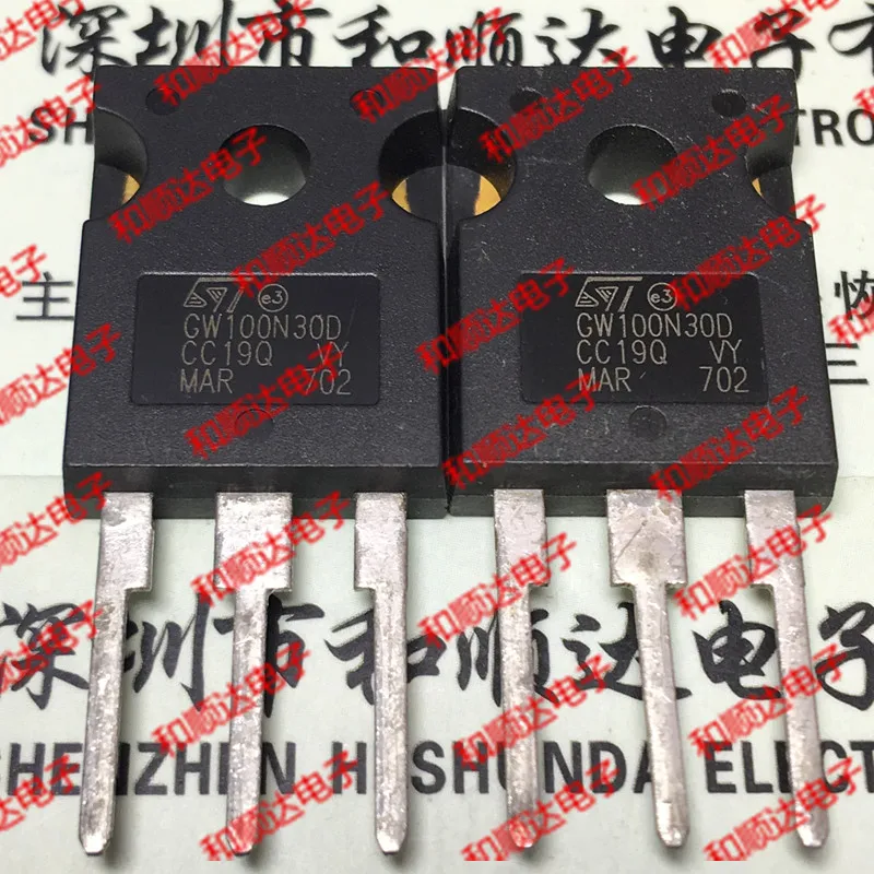 5 шт./лот STGW100N30D-247 с изолированным затвором(IGBT) 300V 100A