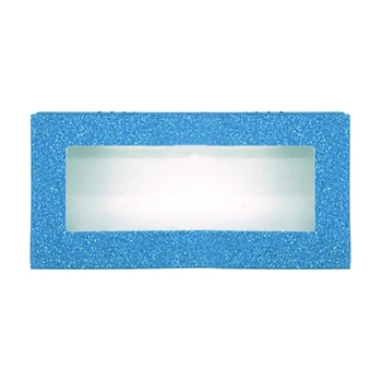 

20pcs For False Eyelashes Lash Box Girls Holographic Empty Storage Case Traveling Portable Packaging Women Home Office Glitter