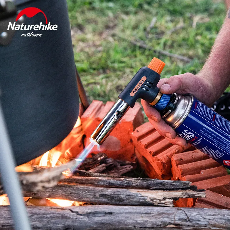 Naturehike газовая горелка огнемет Автоматическая Горелка зажигания выпечки горелка для барбекю Кемпинг Открытый Туризм огненный пистолет принадлежности для пикника