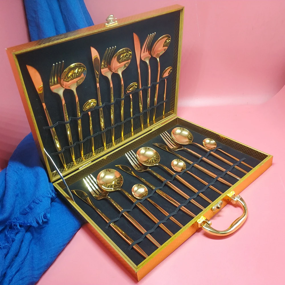 纯金24件套