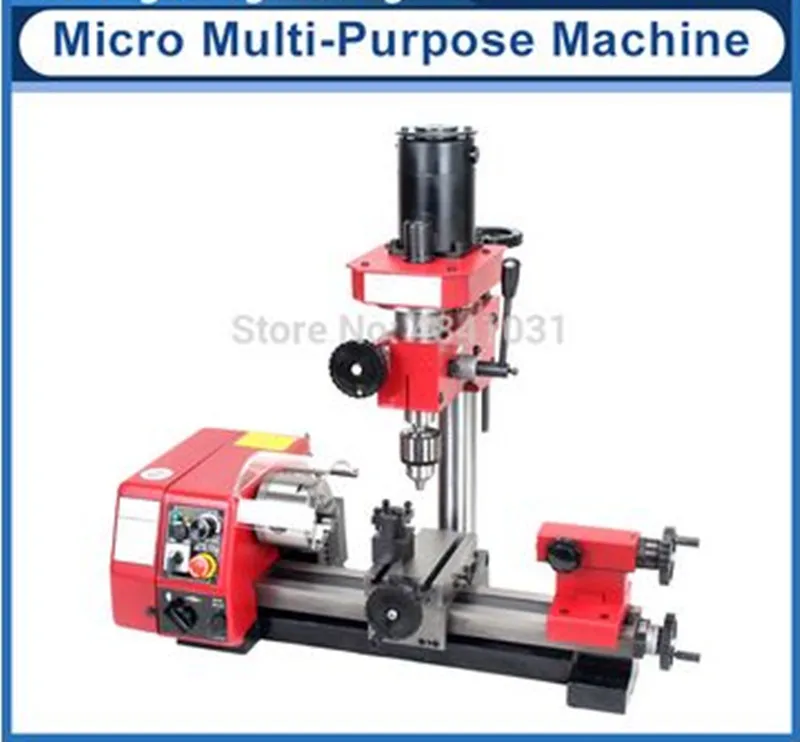 

Micro Multi-purpose Machine/SIEG M1 250MM-150W Cutting&drilling&milling lathe