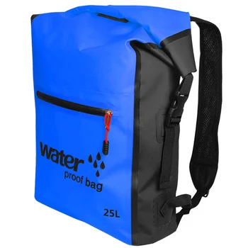 

Waterproof Adventure Backpack Mesh Lightweight Durable Padded Shoulder Straps Camping Boating Bag ZJ55