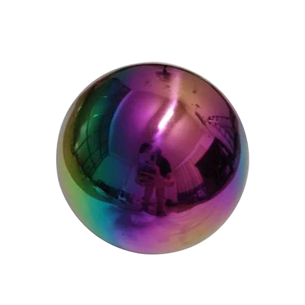 Нержавеющая сталь зеркальный шар украшение шар полый глазящий шар бесшовный Сферический полый для наружного сада