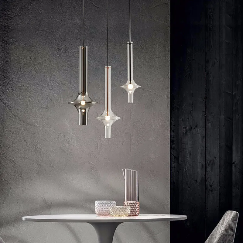 

Nordic Modern Restaurant LED Chandelier Kitchen Balcony Corridor Bedroom Bedside Personality Creative Decorative Pendant Light