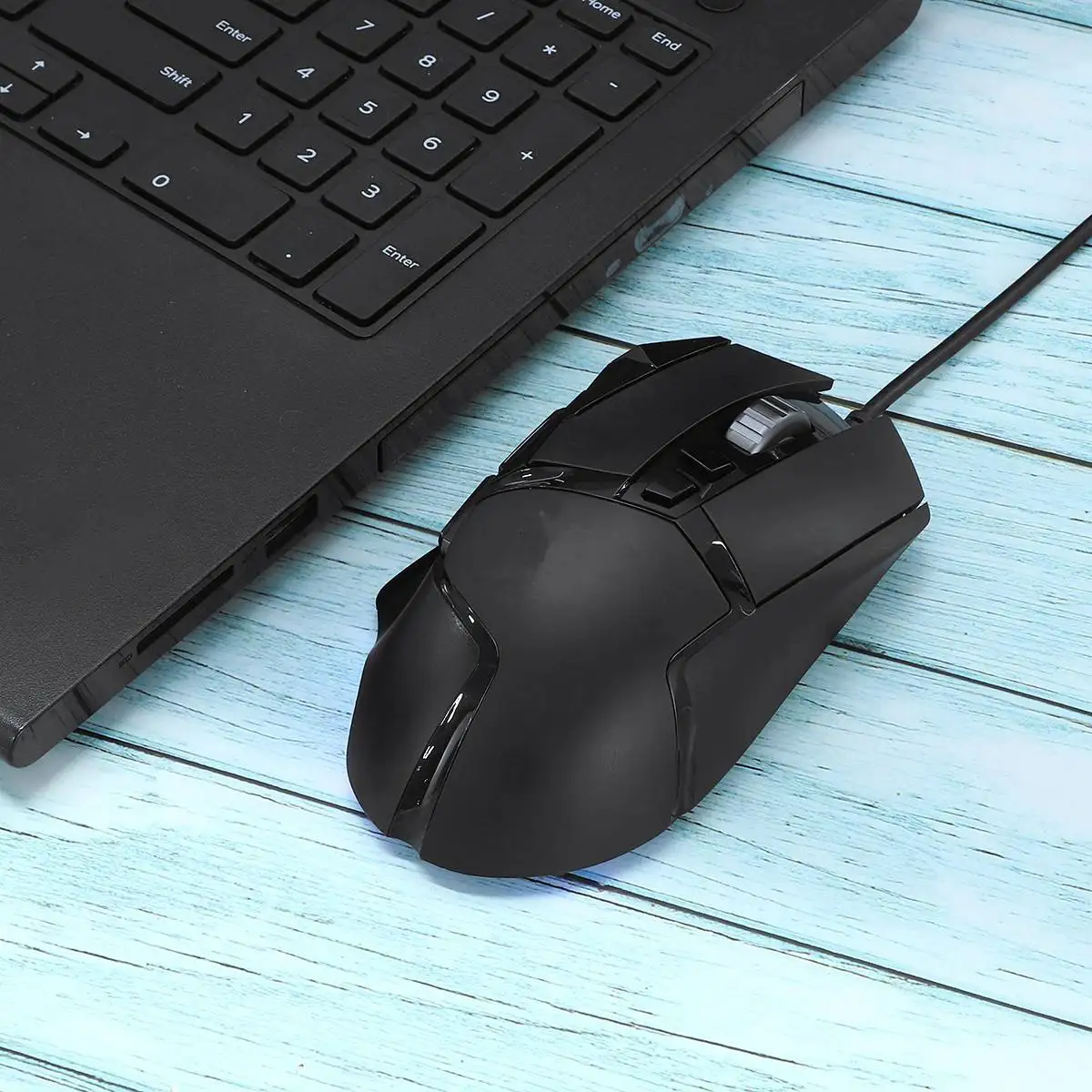 RGB игровая мышь 11 клавиш dpi 4 регулировки 20 миллионов прочных кнопок эргономичный дизайн для Windows для Mac для Android мышь