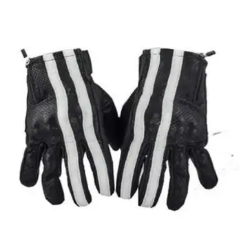 

KOMINE GK-119 Protective Leather Gloves - Car Drum Gloves 24