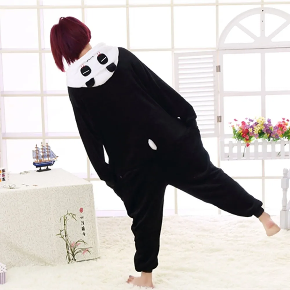 Kigurumi Onesie для взрослых детей, панды, женские животные, милые, мягкие, гигантские, панды, косплей, Цельный Детский Зимний комбинезон для мальчиков и девочек