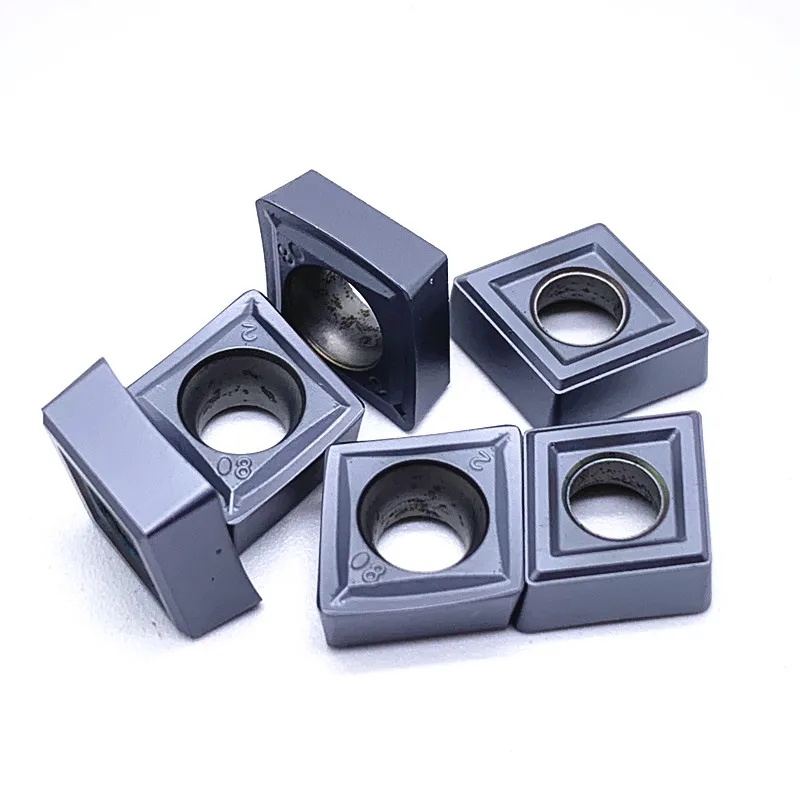 Внешний токарный инструмент 10 шт. CCMT09T308 SM IC907/IC908 CCMT 09T308 твердосплавные вставки