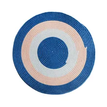 Массивный вязаный круговой ковер «шениль» моющийся бросок толстый и мягкий ковер