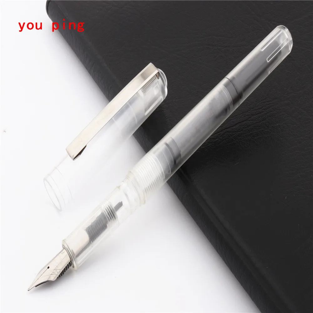 Высокое качество Jinhao 991 прозрачные белые школьные канцелярские принадлежности