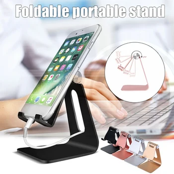 

Foldable Swivel Phone Stand Foldable Portable Aluminum Alloy Tablet Stand Holder B99