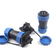 

LP/SP28 IP68 Square Waterproof Connector Cable Connector No Welding Screw Connection Male Female Aviation Plug&Socket