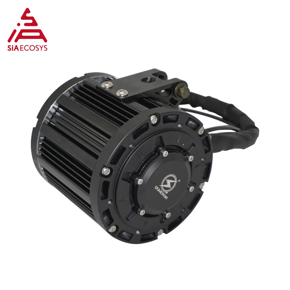 US $258.00 SiAECOSYS QS 138 3000W 6000W max continous 72V 100KPH V1 mid drive motor with sprocket and belt design