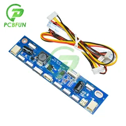 Onduleur multifonction pour rétro éclairage LED, 12 connecteurs, courant Constant, carte de commande, testeur de bande LED, 2P 6P 10P 12P, 1 ensemble 