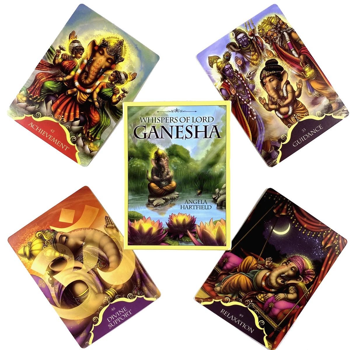 Настольная игра Ganesha с изображением пророгов и Таро для отдыха вечерние Ринок
