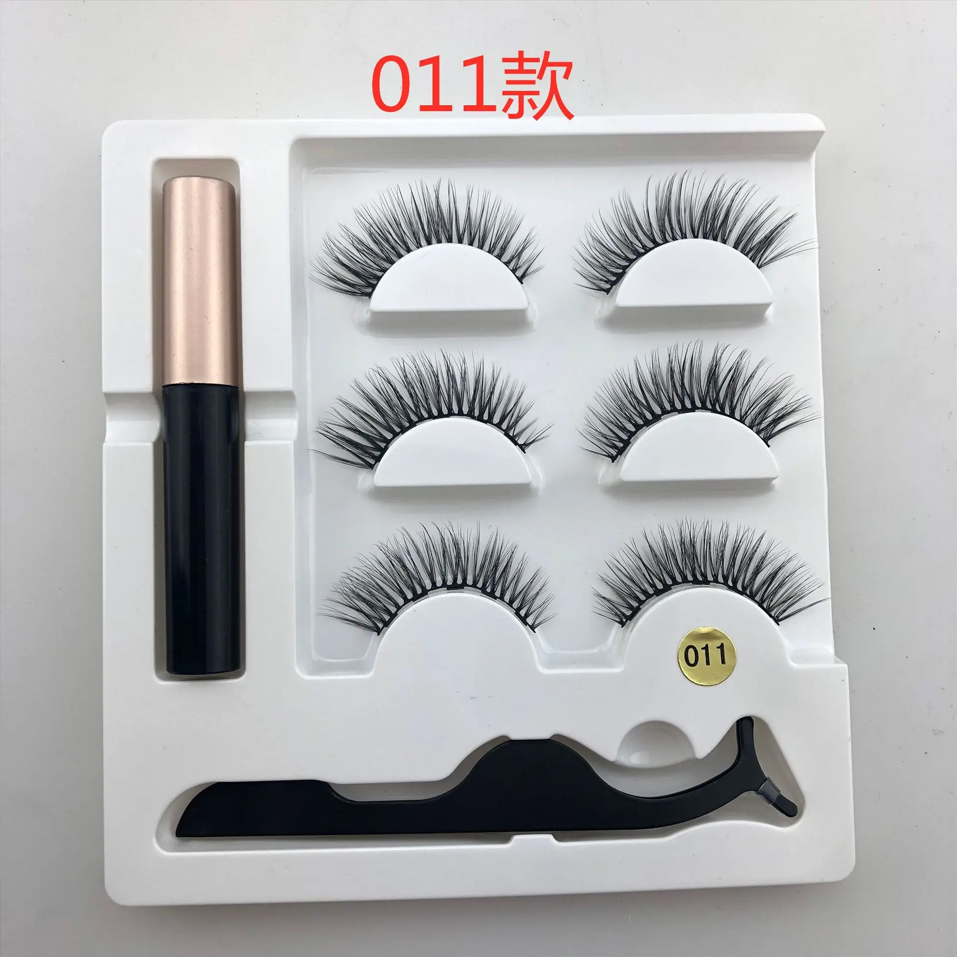 

3 Pairs Magnetic Eyelash Plus Magnetic Eyeliner MAG011-Series