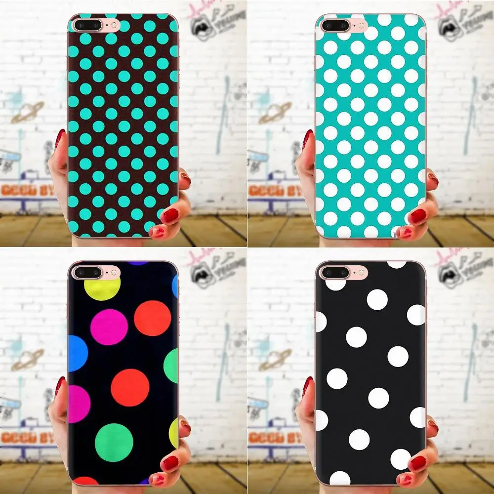 Couple Special Offer Luxury Vertical Case For Galaxy J1 J2 J3 J330 J4 J5 J6 J7 J730 J8 2015 2016 2017 2018 mini Pro Polka Dots | Мобильные