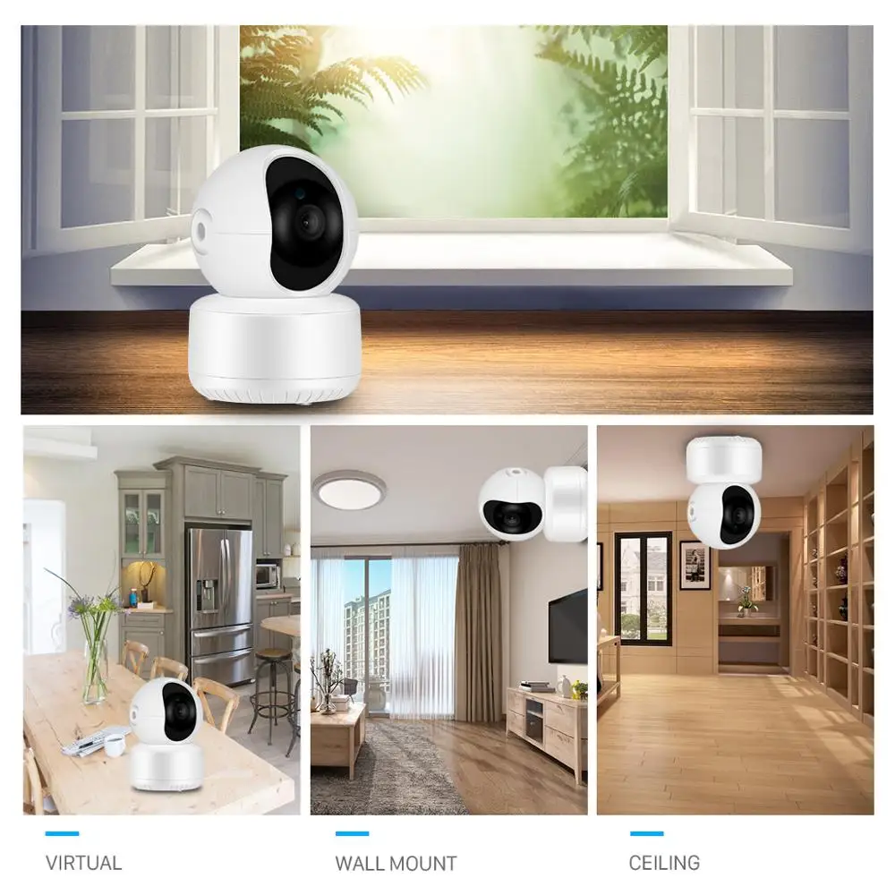 Besder 1080P Wifi IP камера облачная P2P Аудио CCTV камера беспроводная ночного видения сигнализация 2MP мини камера безопасности Детский монитор ICSee