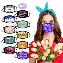 Reutilizável unisex algodão boca máscaras à prova de vento respirável boca-muffle segurança protetor facial cubre boca reutilizável