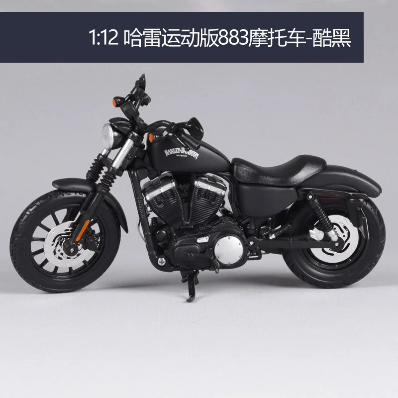 Maisto 1:12 Harley Davidson 2013 Sportsyer lron 883 мотоцикл металлическая модель игрушки для детей подарок на день рождения Коллекция игрушек