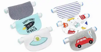 

50set 3pcs/set Pure Cotton Baby Sweat Towel Baby Stuff for Newborns Security Blanket Infant Wash Cloth Gauze Wipe Sweat Back