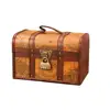 Storage Case Decorative Wooden Treasure Chest Folding Storage Box Dirty Clothes Collecting Case Non Woven Fabric 2