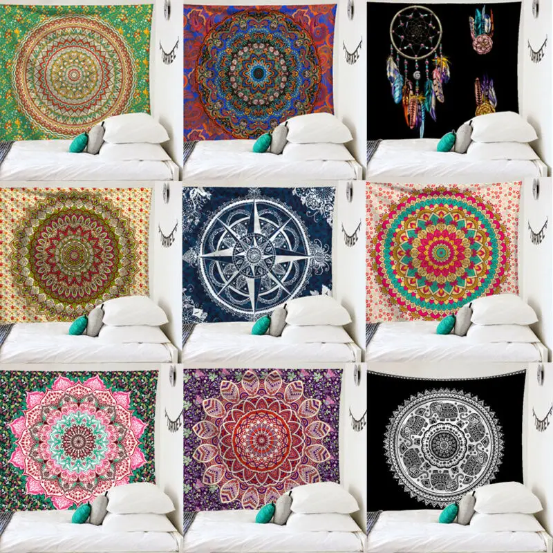 

Tapestry Wall Hanging Polyester Mandala Pattern Blanket Tapestry Home Decor