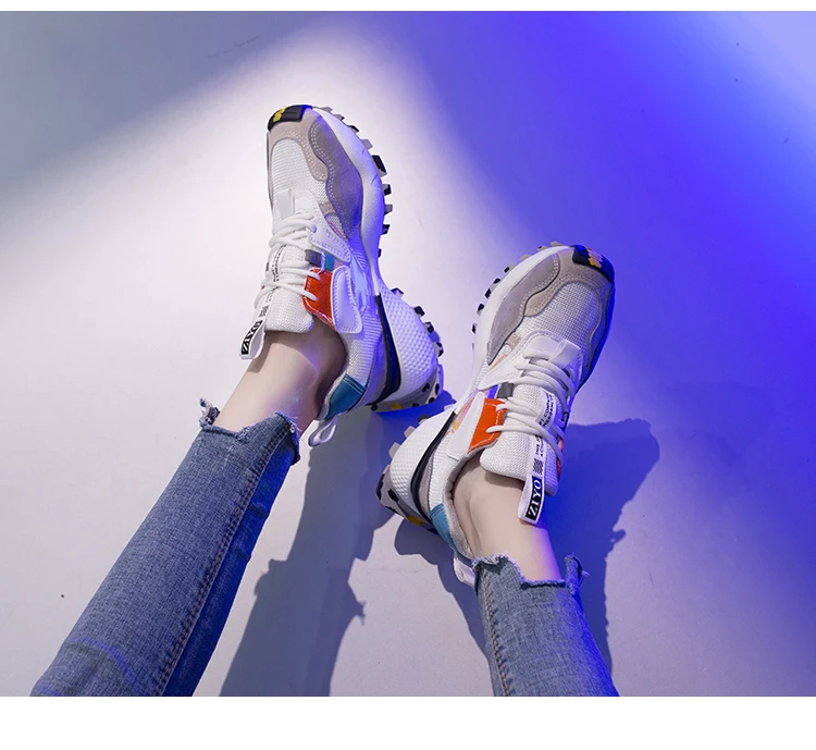 Ulzzang/Женская обувь в Корейском стиле; обувь для папы, увеличивающая рост; повседневная обувь для студентов на толстой подошве