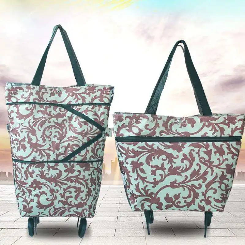 Buy vegetables driver pull bag folding piece drag shopping amphibious telescope cart |