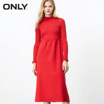 

ONLY Long Cinched Waist Knitted Dress | 119346527