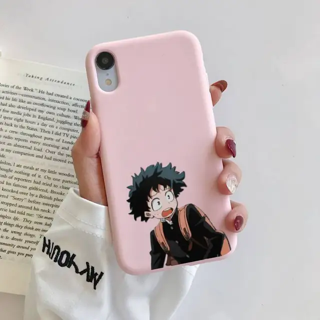 Anime My Hero Academia Midoriya Izuku Phone Case for iphone 13 11 12 mini pro max 7 8 plus 6 6s x xs max xr coque a10