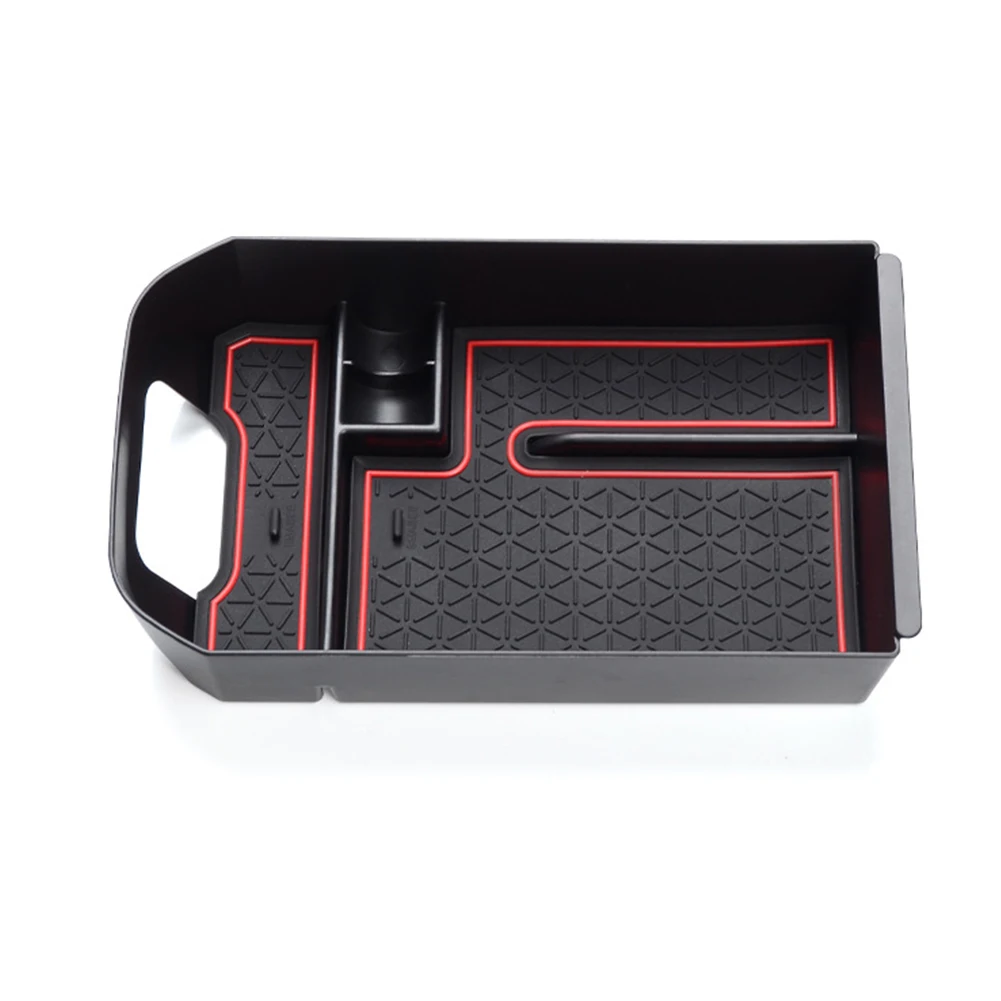 

Tray Organizer Container Center Console Case Armrest Box Interior Storage Stowing Car Tidying Auto Styling For RAV4 2019 2020
