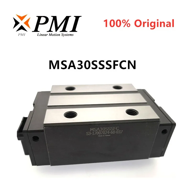 Тайвань PMI MSA30S MSA30SSSFC N линейная направляющая слайд блок каретки для CO2 лазерный станок ЧПУ маршрутизатор MSA30S-N