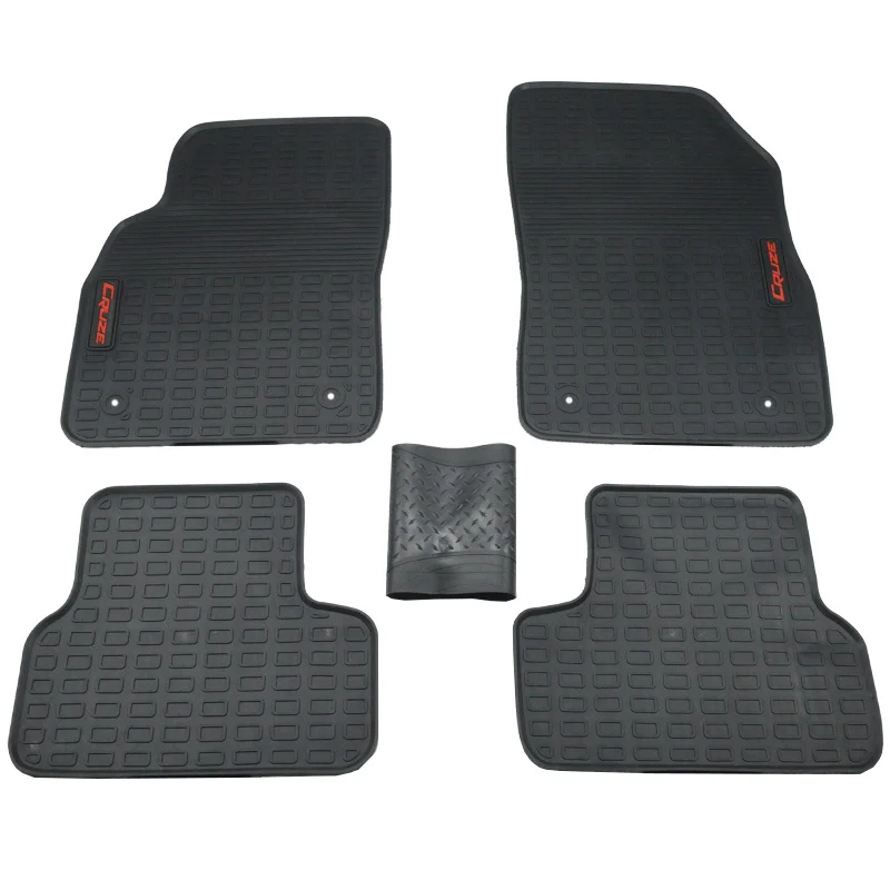 

Car Floor Mats for Chevrolet Cruze Special No Odor Front and Rear Carpets Waterproof Rubber