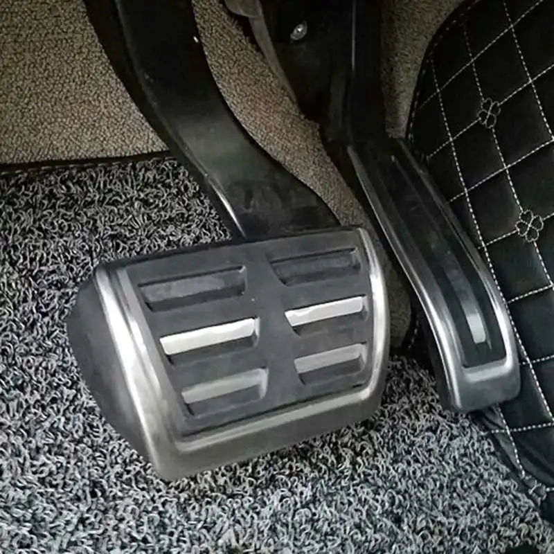 2 шт. Автомобильная педаль тормоза из нержавеющей стали для Audi Q7 Porsche Cayenne Volkswagen Touareg 2007