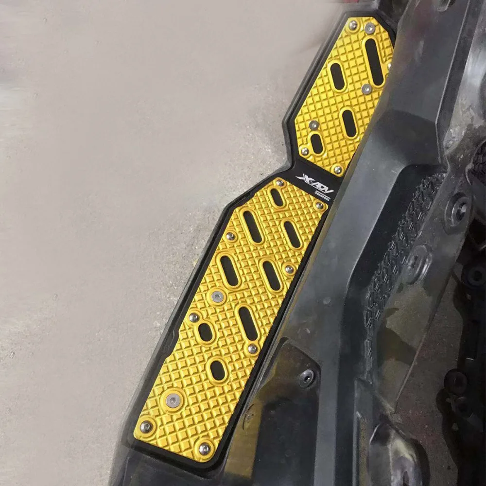 Модифицированная Передняя Задняя Подножка педаль пластина для HONDA X-ADV XADV 750 X-ADV750 аксессуары ЧПУ Подножка педаль