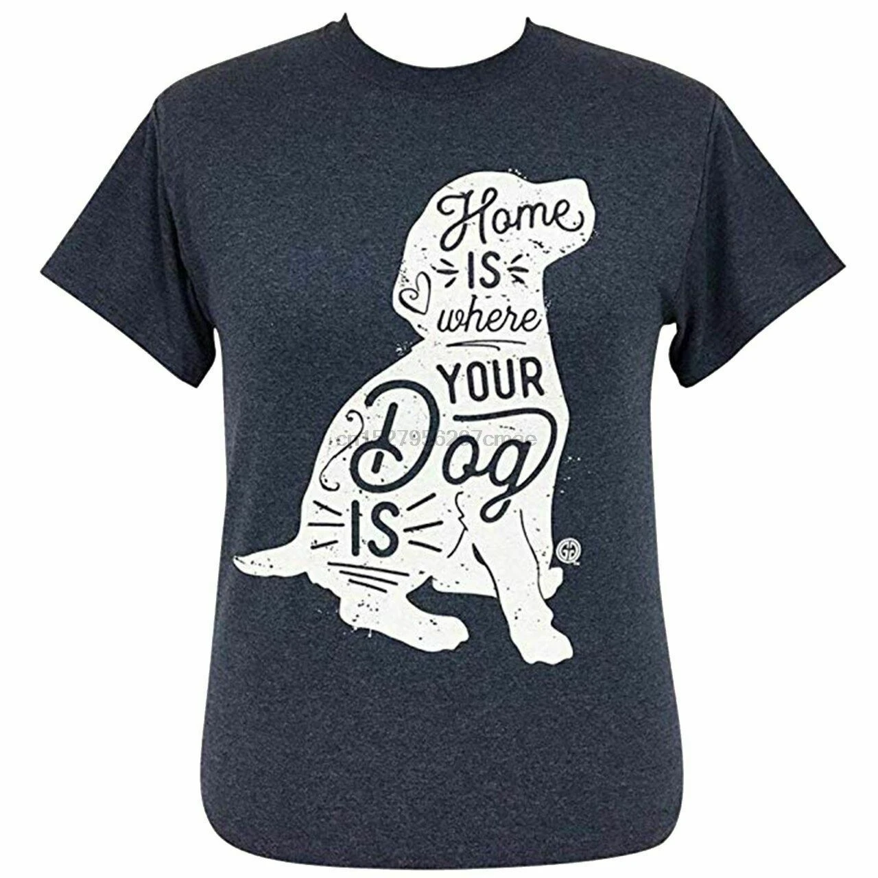 Girlie Girl Originals Home is When Your Dog Is футболка с короткими рукавами | Мужская одежда