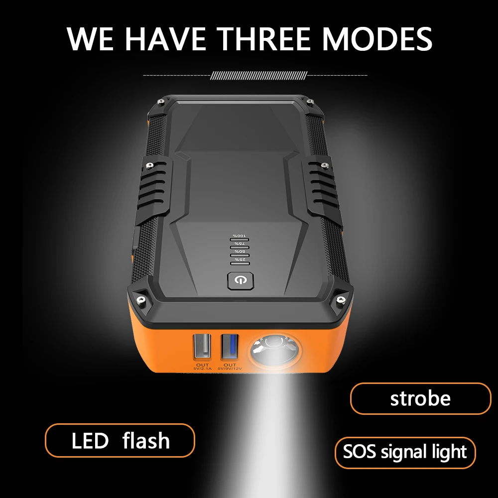 US $185.00 12V Powerful Jump Smart Protection For Up To 5Liter Gasoline And 2Liter Diesel Car