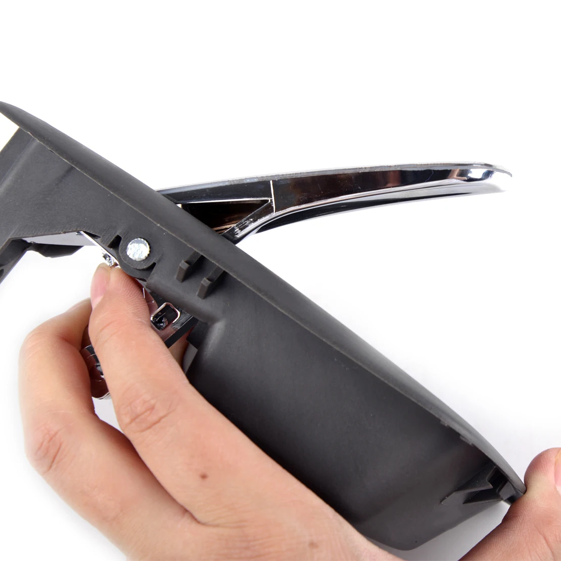 Beler аксессуары серый хром пластик автомобиль левый хром внутренняя дверная ручка корпус подходит для Chevy Cruze 2009-2012 2013