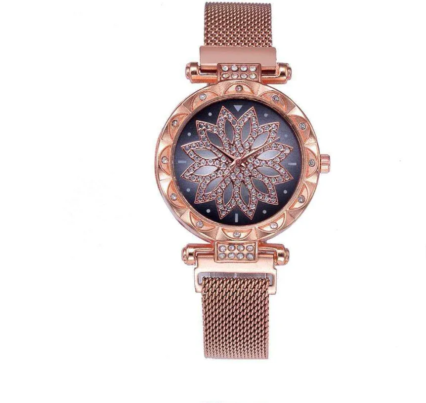 

Fortunes ci tie dai Watch Women's Korean-style Simple Fashion Online Celebrity Style Watch Does Not Rotate-