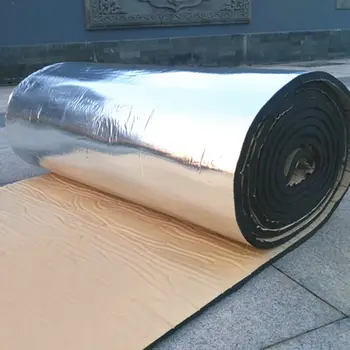 

High-quality Rubber Deadening Car Sound Insulation 25cm*50cm Silver Replacement Accessory Firewall