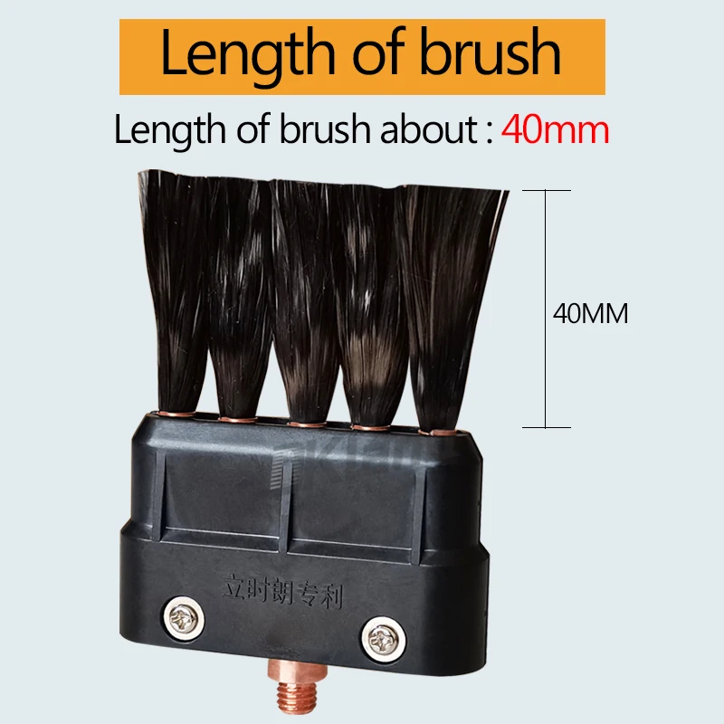 10PCS Copper Head Weld Brushes For Weld Seam Bead Joint Cleaning Polishing Machine Welding Seam Cleaner M6/M8/M10