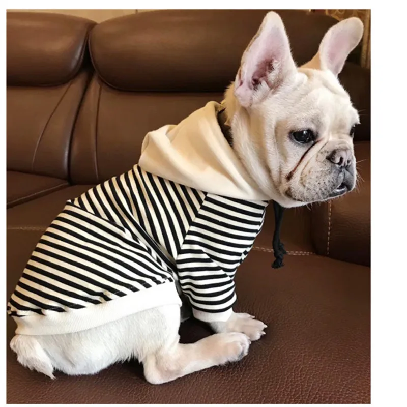 Толстовка с капюшоном для кошек и собак Йорка померанского шнауцера мопса